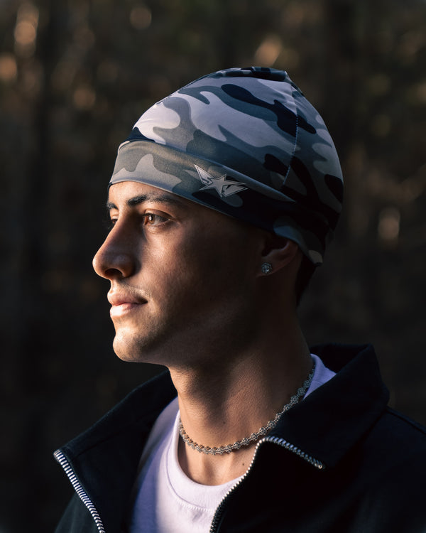 CAMO SKULLCAP