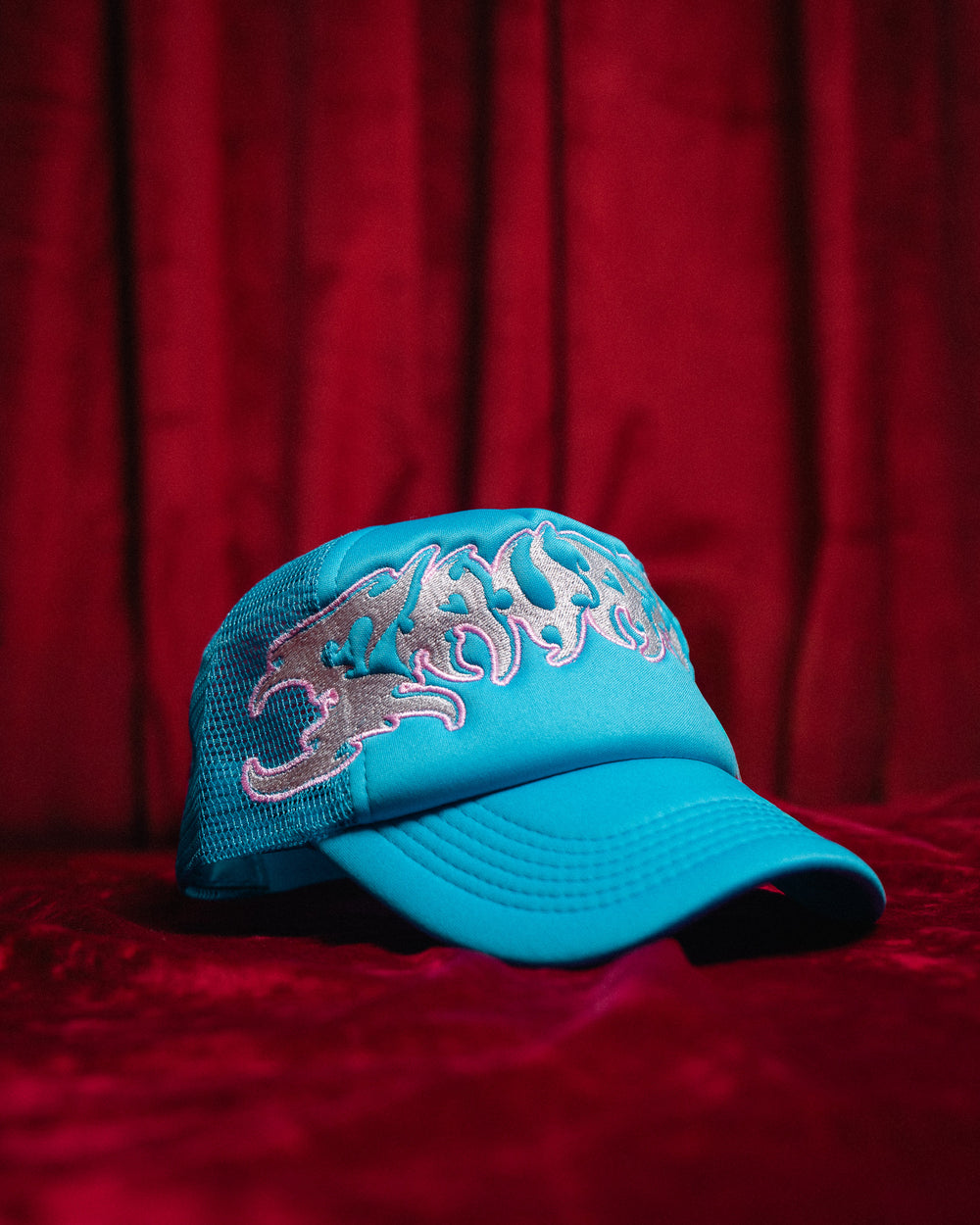 SXY Trucker hat celeste