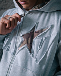 RECON GRAY HOODIE