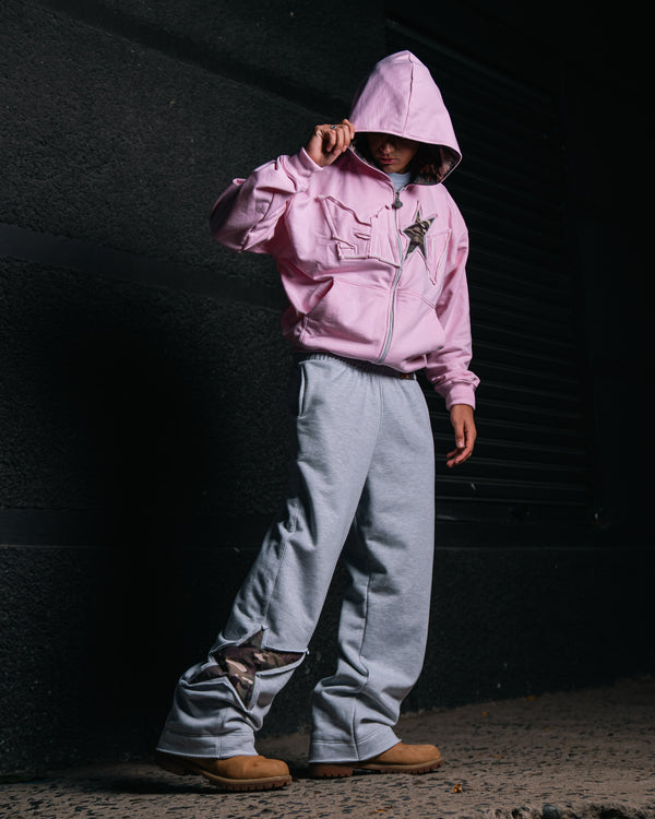 RECON PINK HOODIE HEAVYWEIGHT