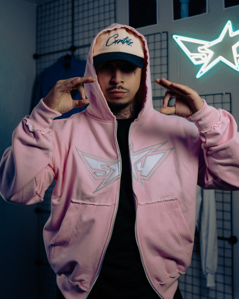 FEVER PINK HOODIE HEAVYWEIGHT